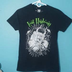 Abombanation Lost Highway Bear UFO tee
